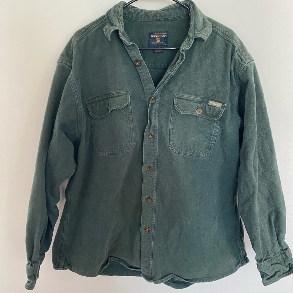 Vintage Woolrich Flannel (green)